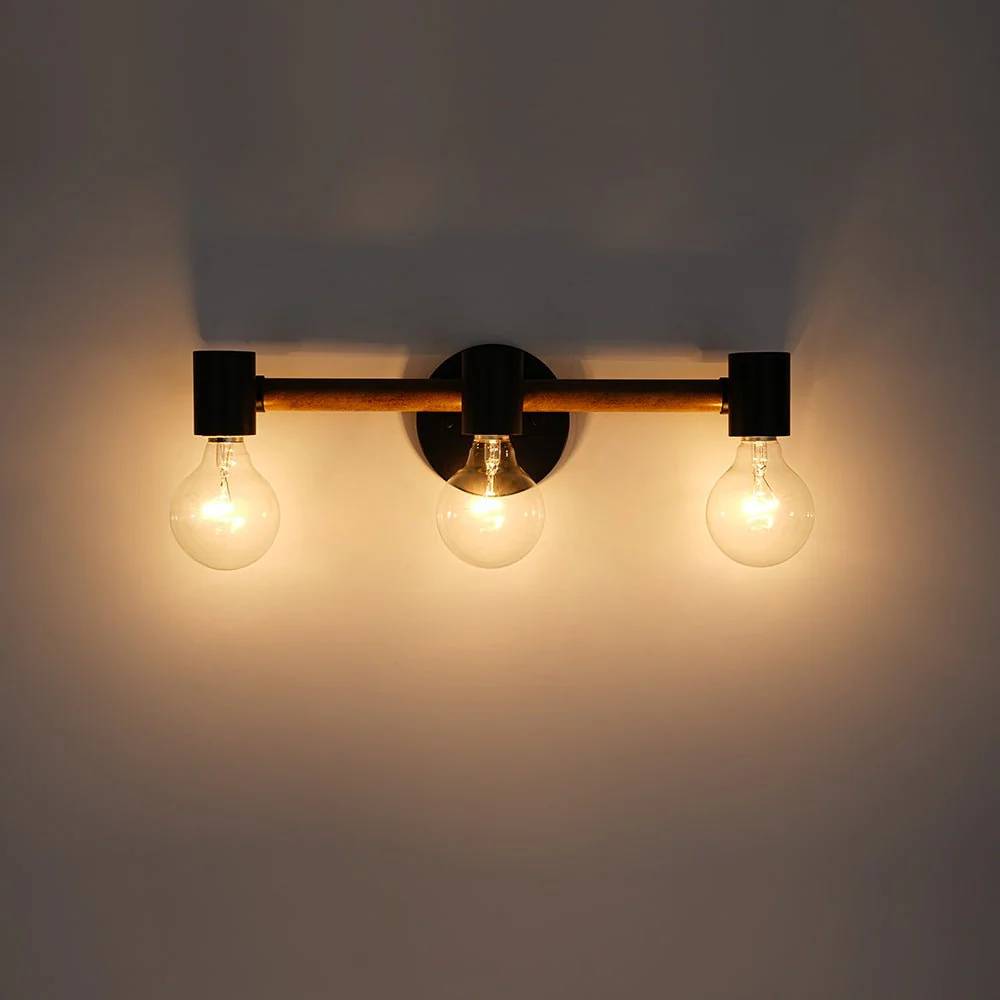 Modern Farmhouse 3-Light Vanity Wall Sconce - Image 4