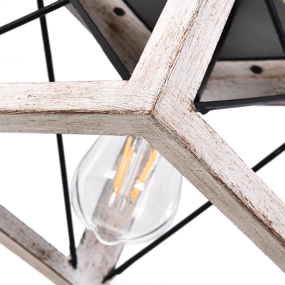 Modern Farmhouse Geometric Lantern Pendant Light - Image 16