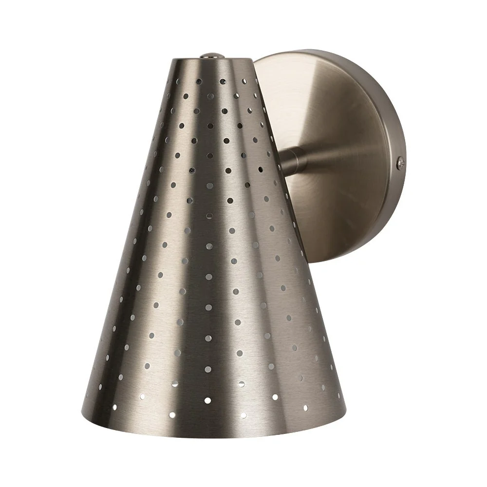 Modern Funky 1-Light Starry Pinhole Cone Wall Sconce - Image 16