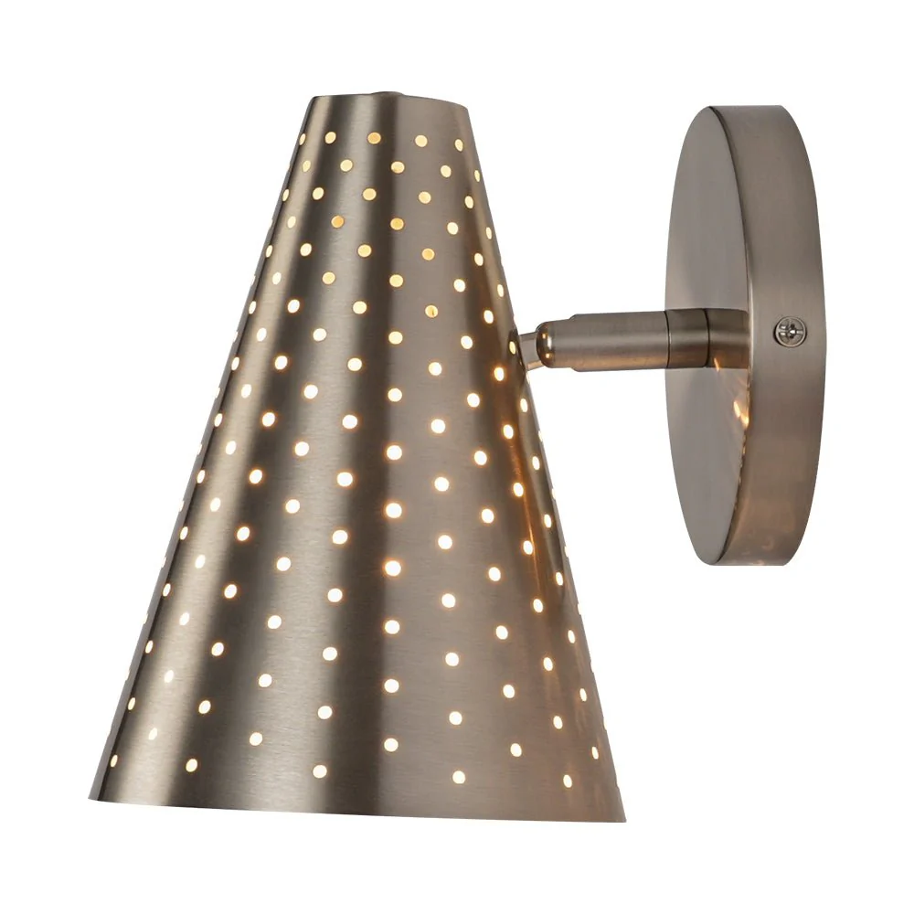 Modern Funky 1-Light Starry Pinhole Cone Wall Sconce - Image 22