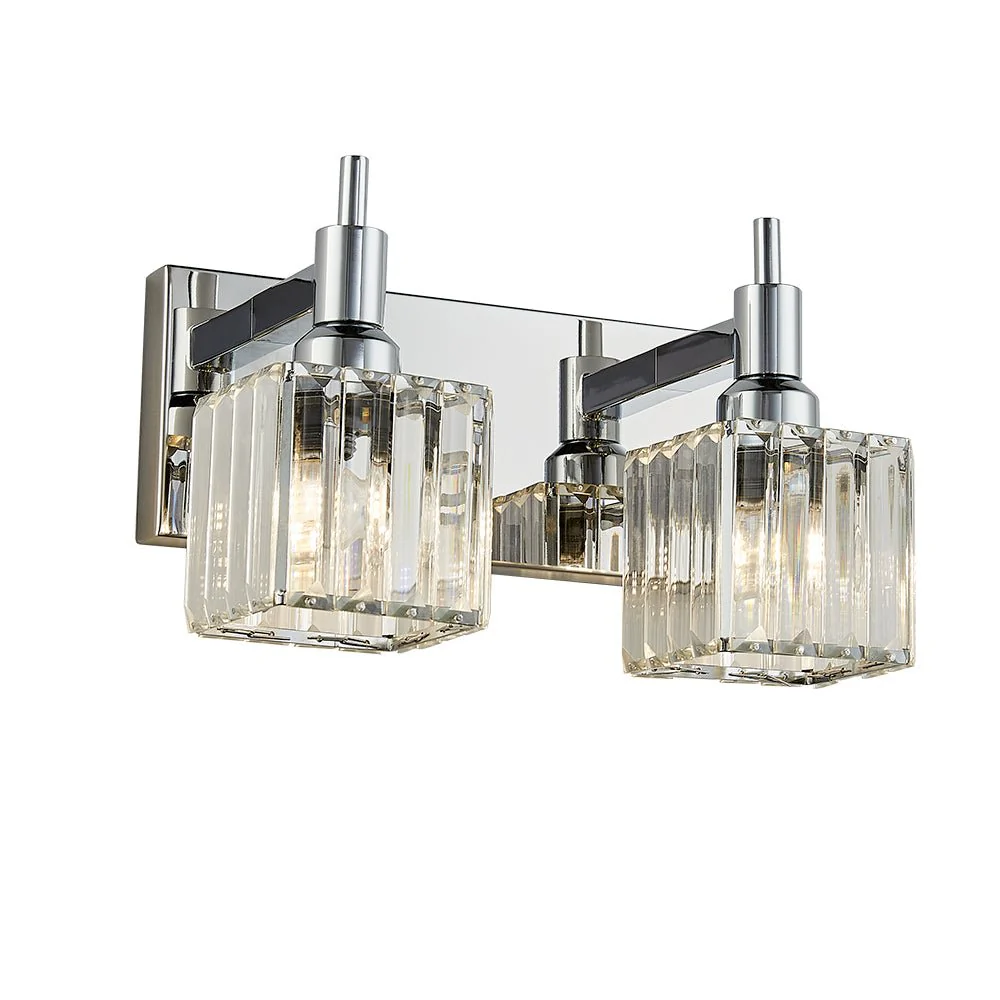 Modern Glam Crystal Bathroom Vanity Light - Image 10