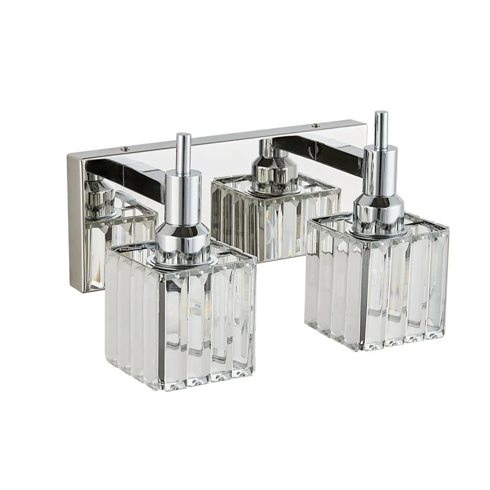 Modern Glam Crystal Bathroom Vanity Light - Image 11