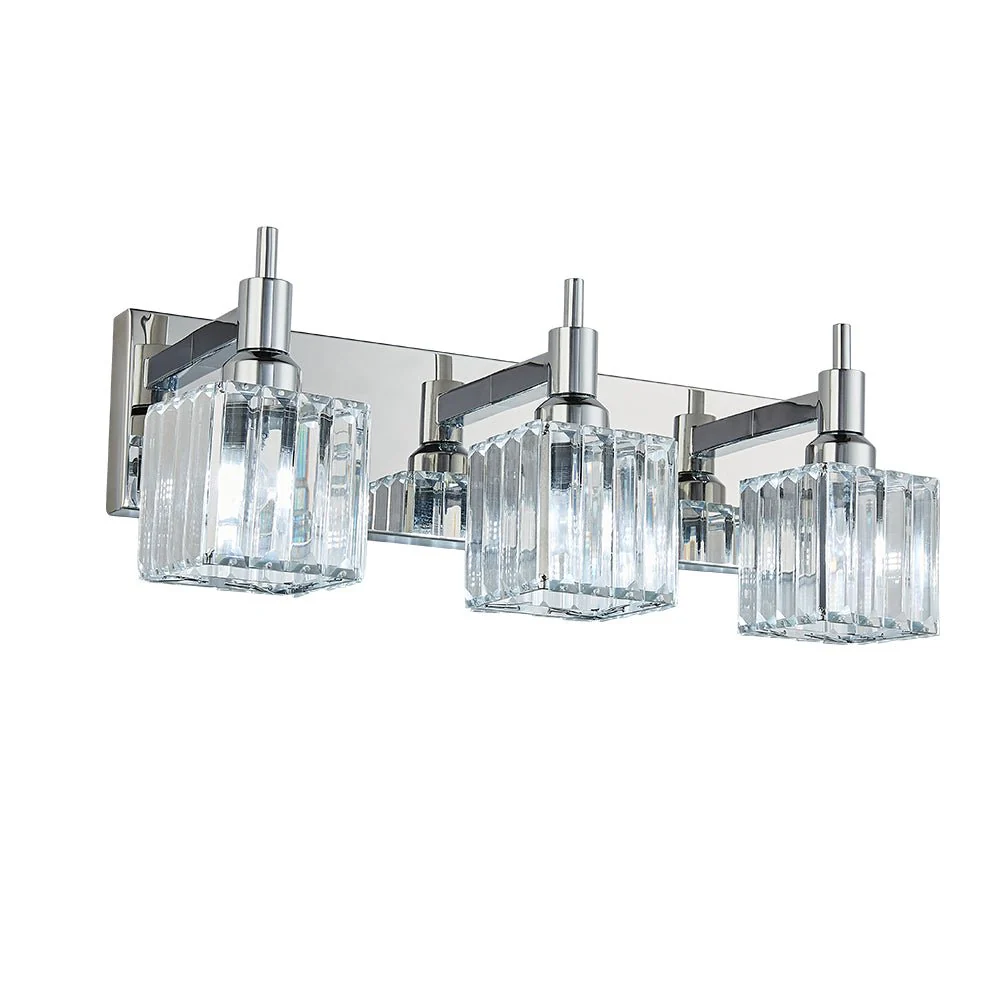 Modern Glam Crystal Bathroom Vanity Light - Image 15