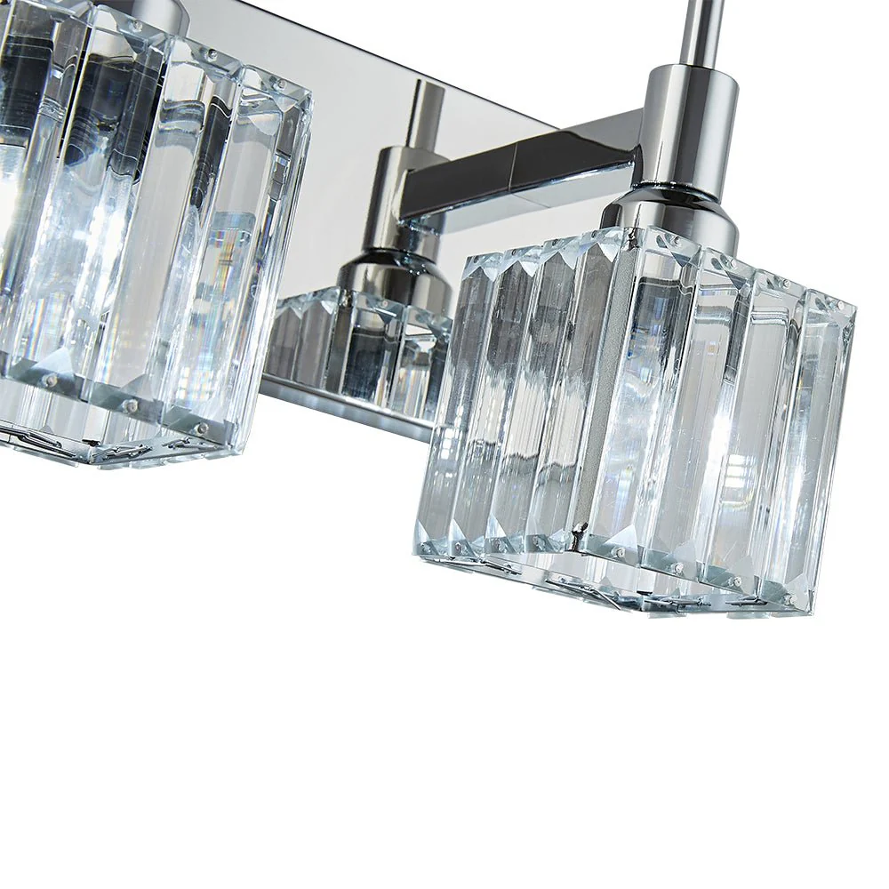 Modern Glam Crystal Bathroom Vanity Light - Image 26