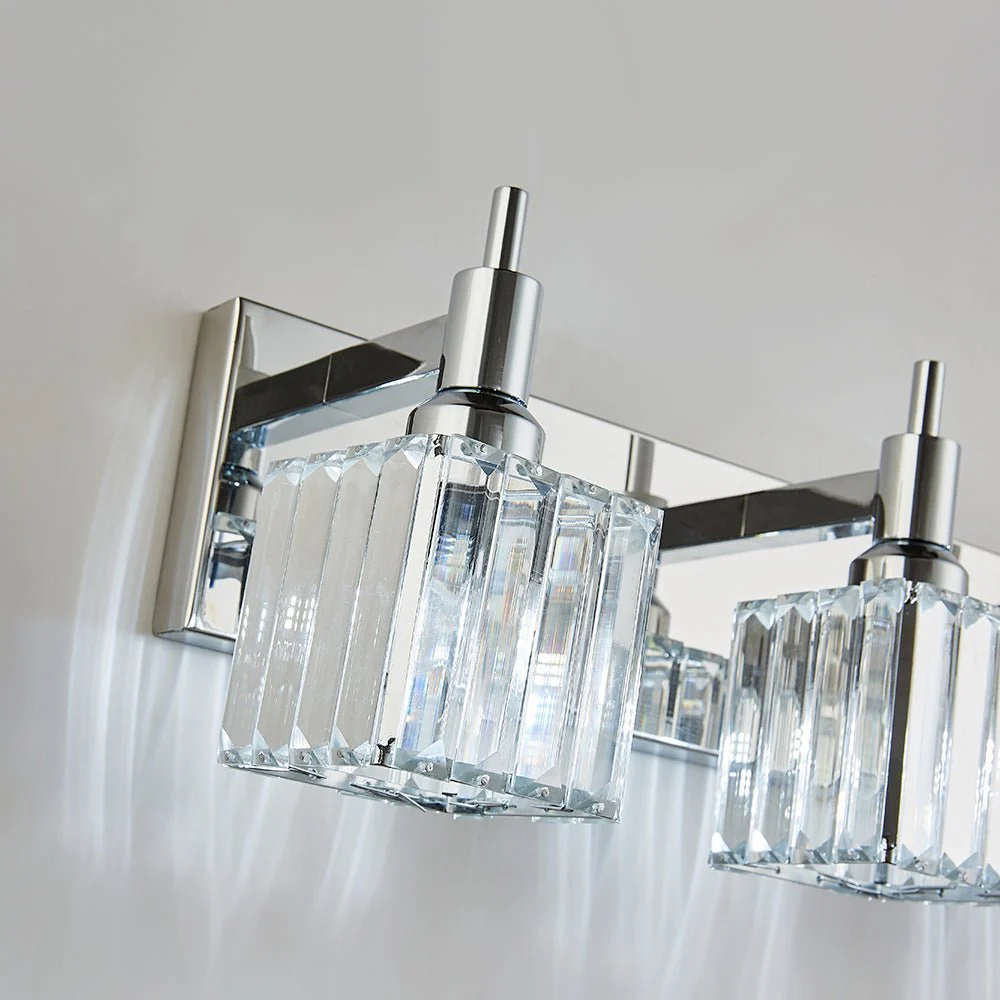Modern Glam Crystal Bathroom Vanity Light - Image 27