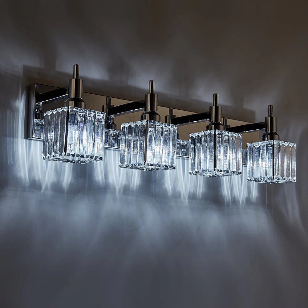 Modern Glam Crystal Bathroom Vanity Light - Image 33