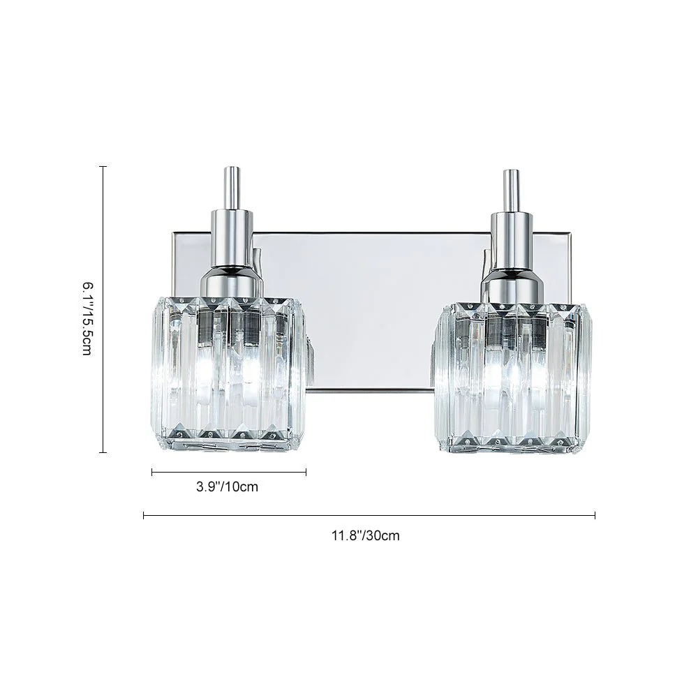Modern Glam Crystal Bathroom Vanity Light - Image 39