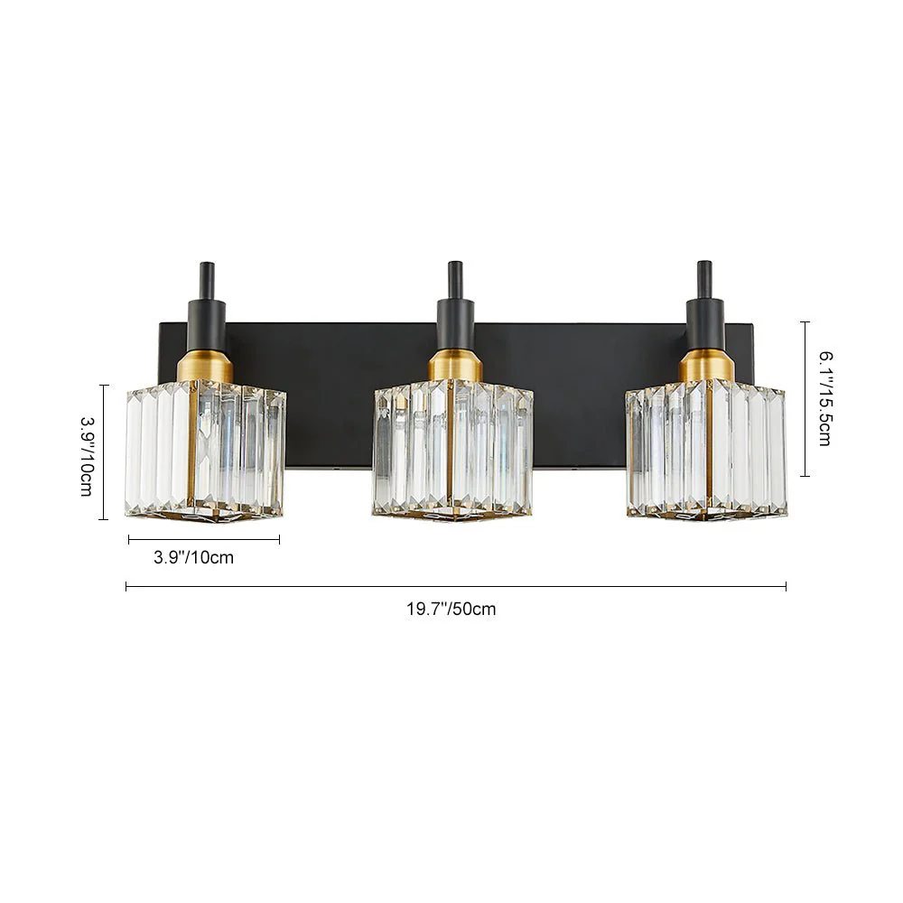 Modern Glam Crystal Bathroom Vanity Light - Image 40