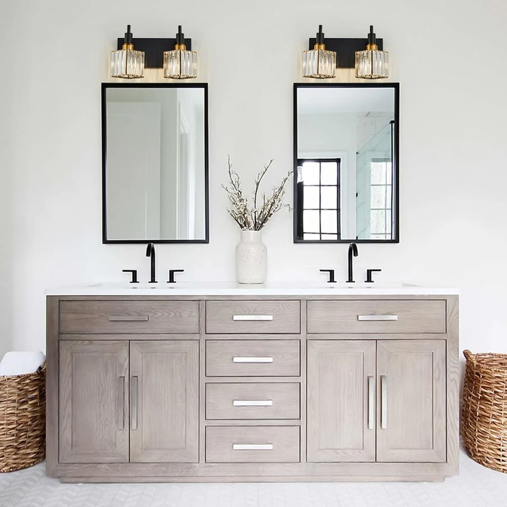 Modern Glam Crystal Bathroom Vanity Light - Image 5