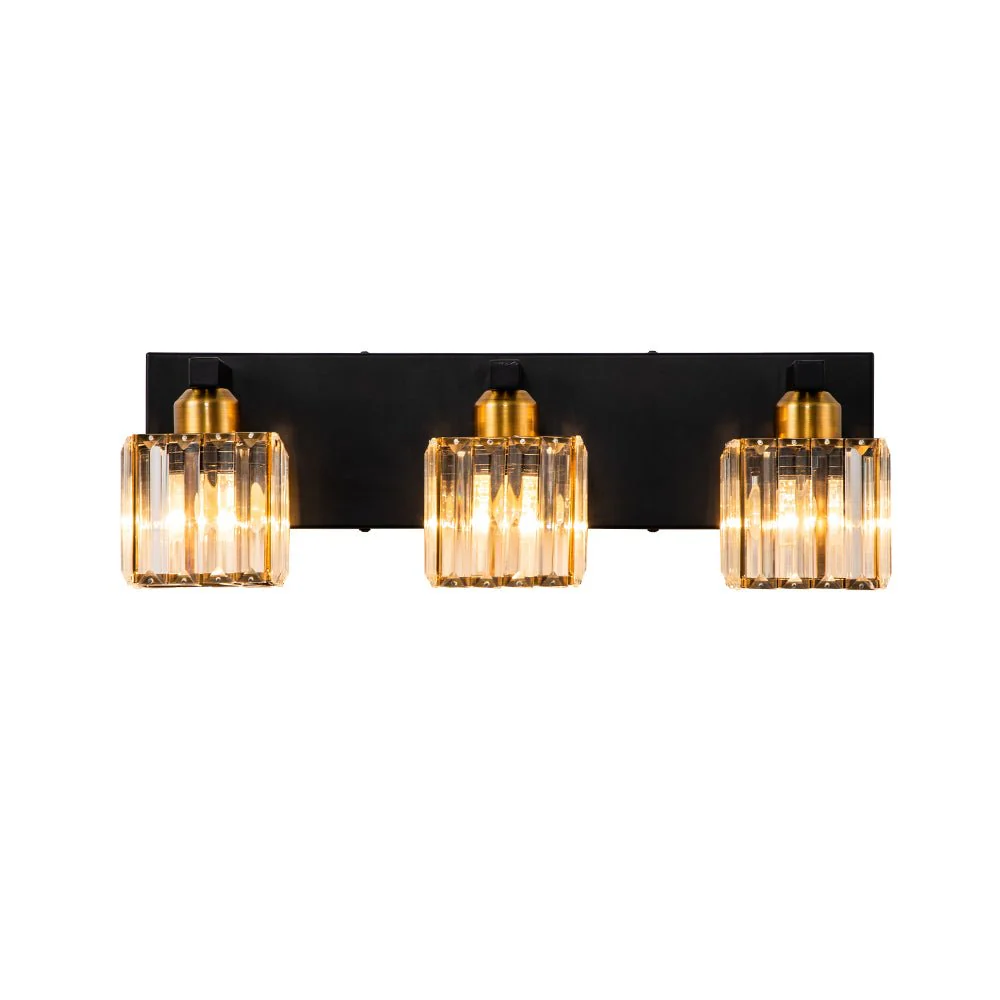 Modern Glam Crystal Bathroom Vanity Wall Lamp - Image 16
