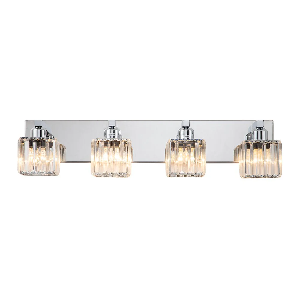 Modern Glam Crystal Bathroom Vanity Wall Lamp - Image 17