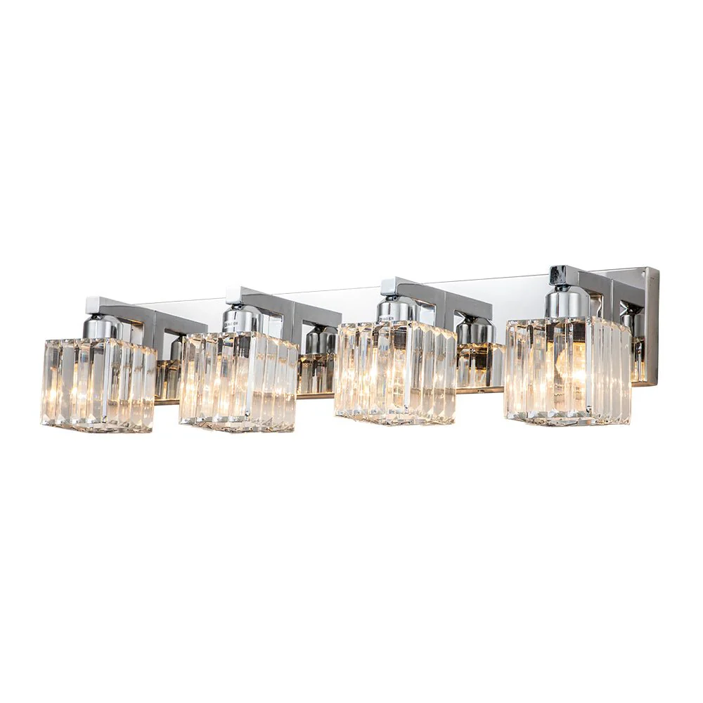Modern Glam Crystal Bathroom Vanity Wall Lamp - Image 18