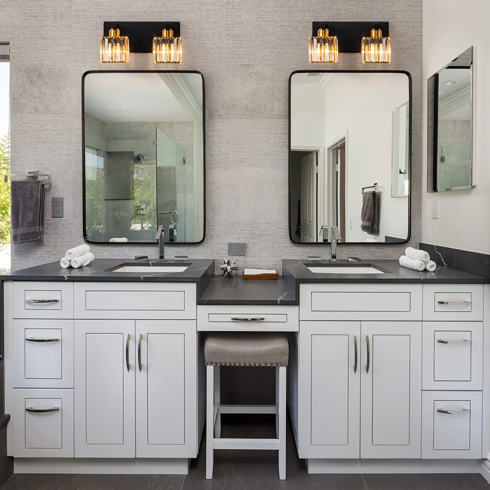 Modern Glam Crystal Bathroom Vanity Wall Lamp - Image 6