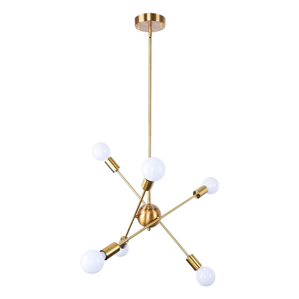 Modern Globe Linear Sputnik Chandelier - Image 3