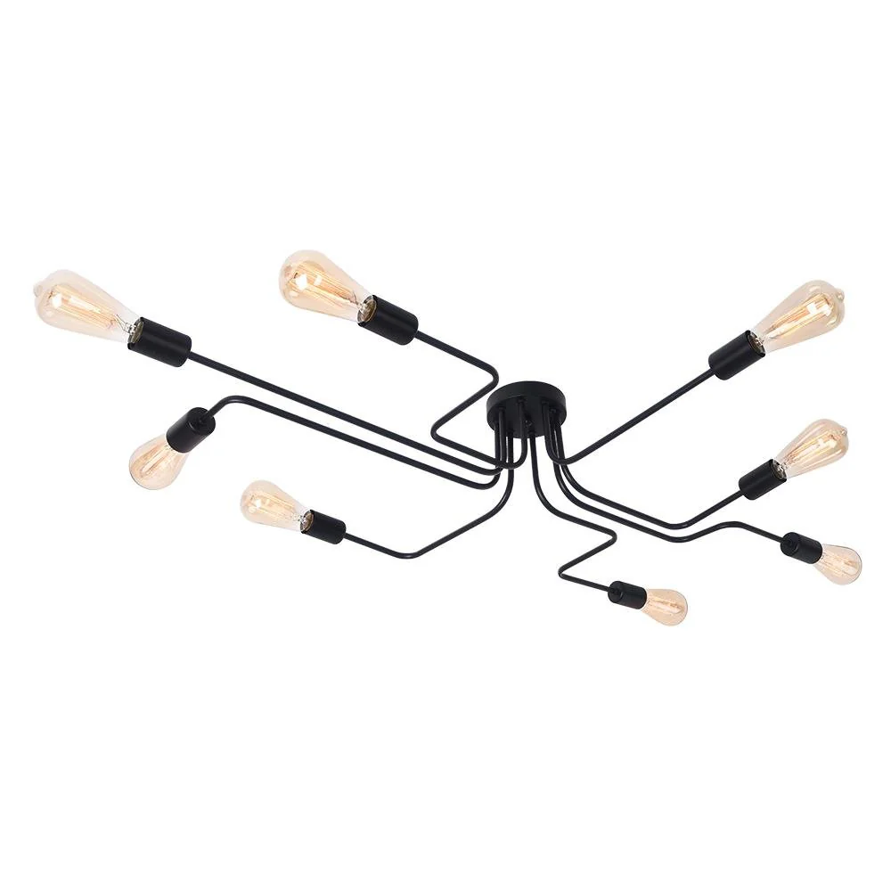 Modern Industrial Semi Flush Sputnik Light - Image 3