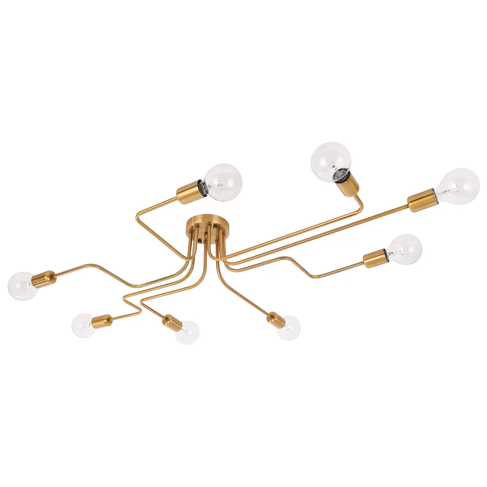 Modern Industrial Semi Flush Sputnik Light - Image 5