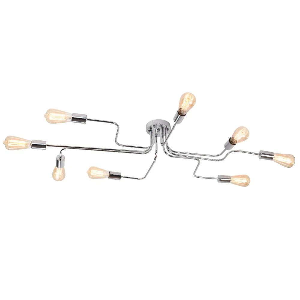 Modern Industrial Semi Flush Sputnik Light - Image 6