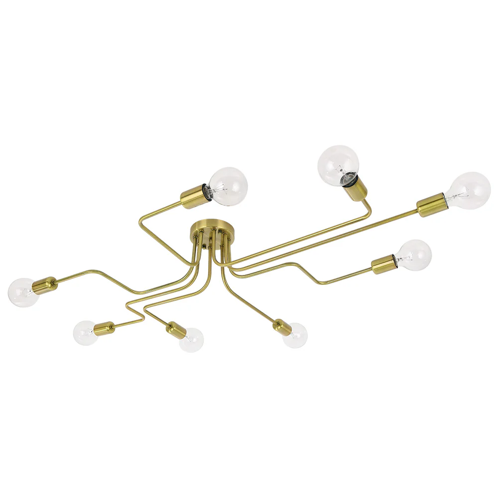 Modern Industrial Semi Flush Sputnik Light - Image 7