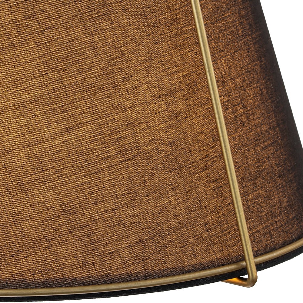 Modern Fabric Conical Drum Cage Pendant Light - Image 22