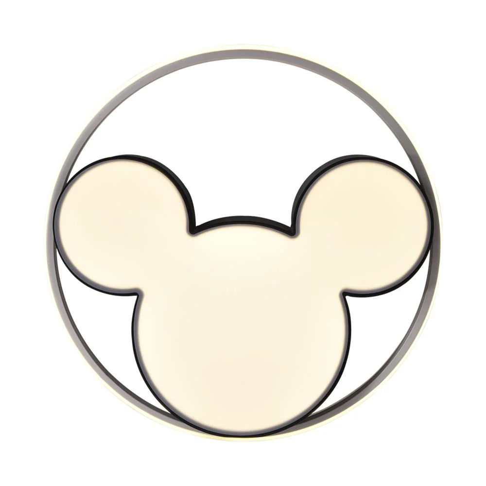 Dimmable Modern Mickey Design LED Flush Ceiling Light - Image 8