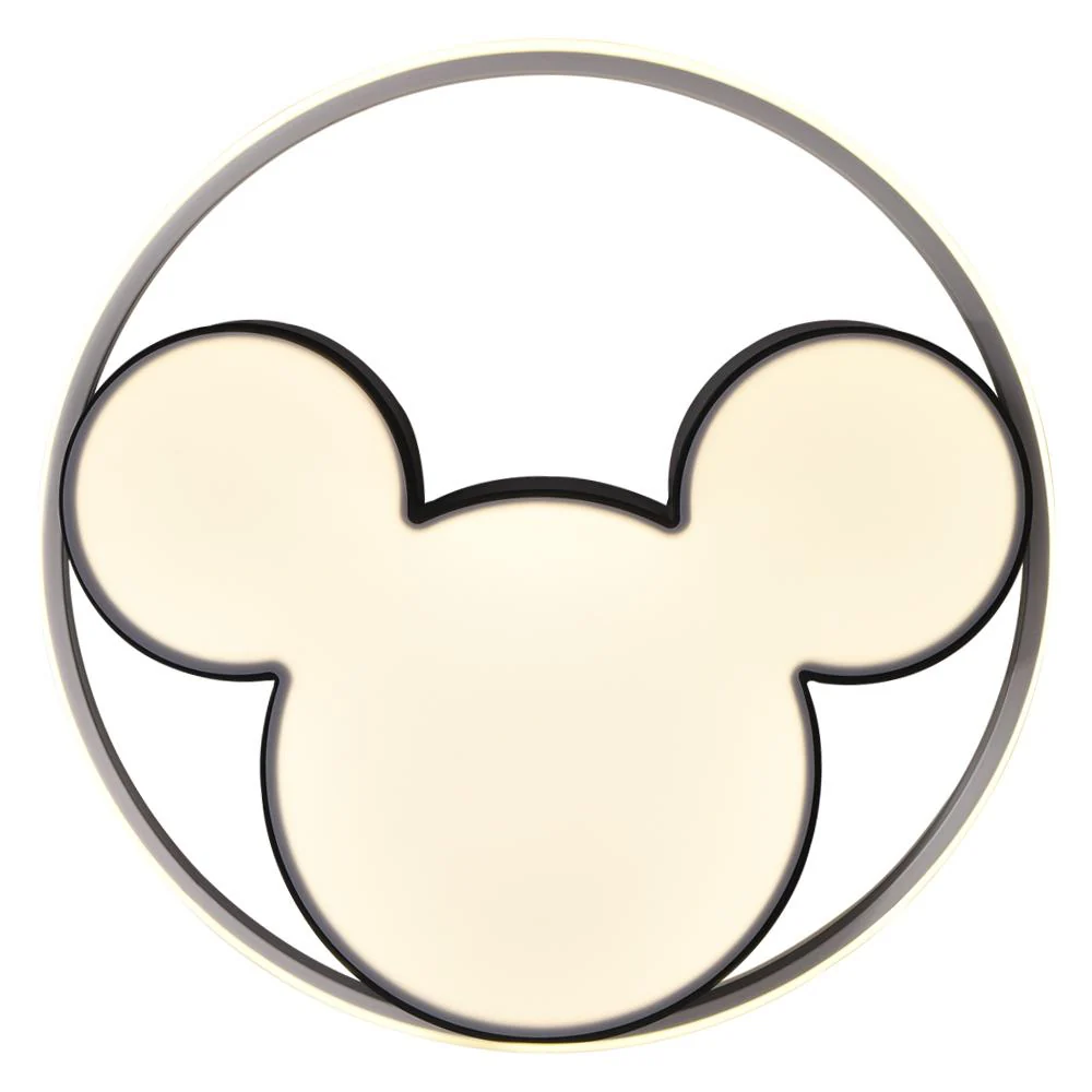 Dimmable Modern Mickey Design LED Flush Ceiling Light - Image 9