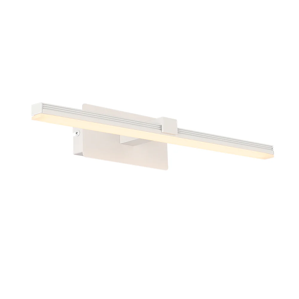 Modern Minimalist LED Linear Bathroom Vanity Light Warm White Wall Sconce - Image 7