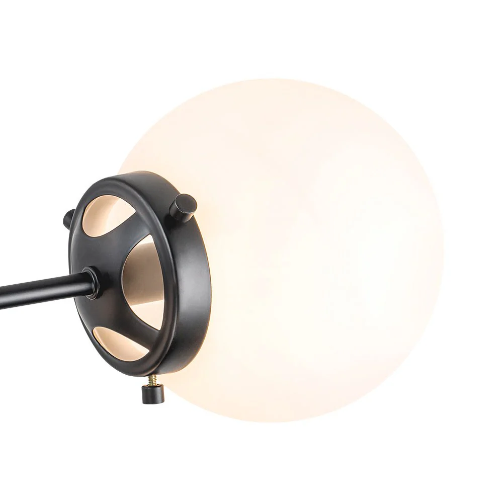 Modern Opal Glass Globe 12-light Sphere Sputnik Chandelier - Image 28
