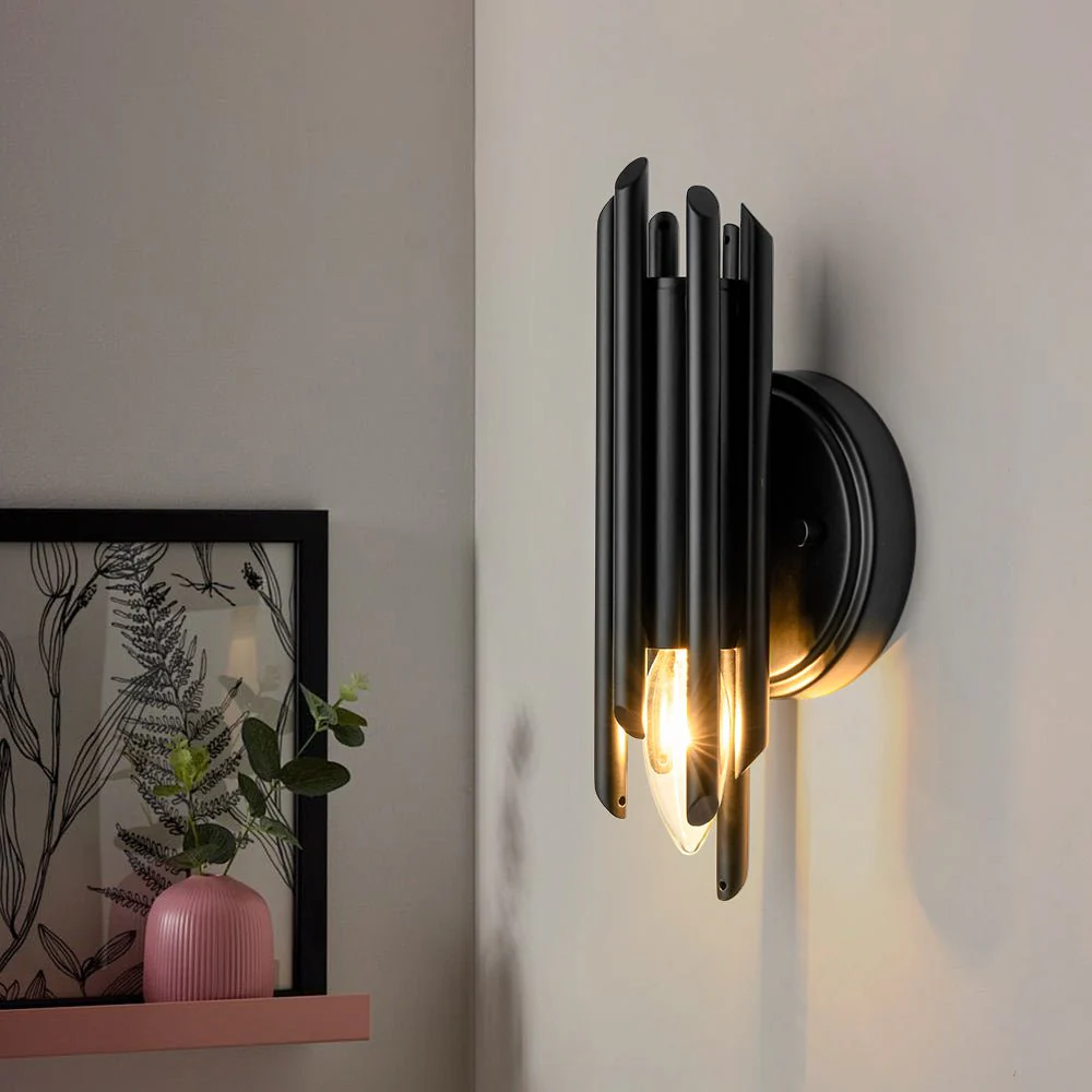 Modern Orchestral Style Trendy Cluster Tube Wall Sconce - Image 2