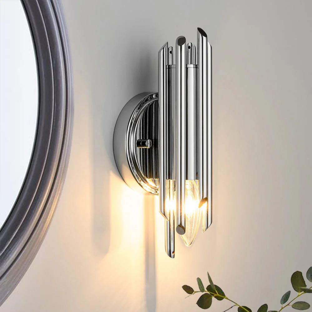 Modern Orchestral Style Trendy Cluster Tube Wall Sconce - Image 3