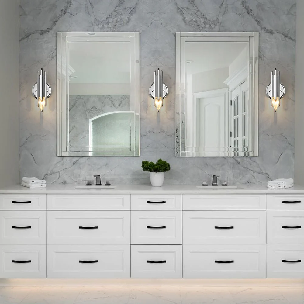 Modern Orchestral Style Trendy Cluster Tube Wall Sconce - Image 4