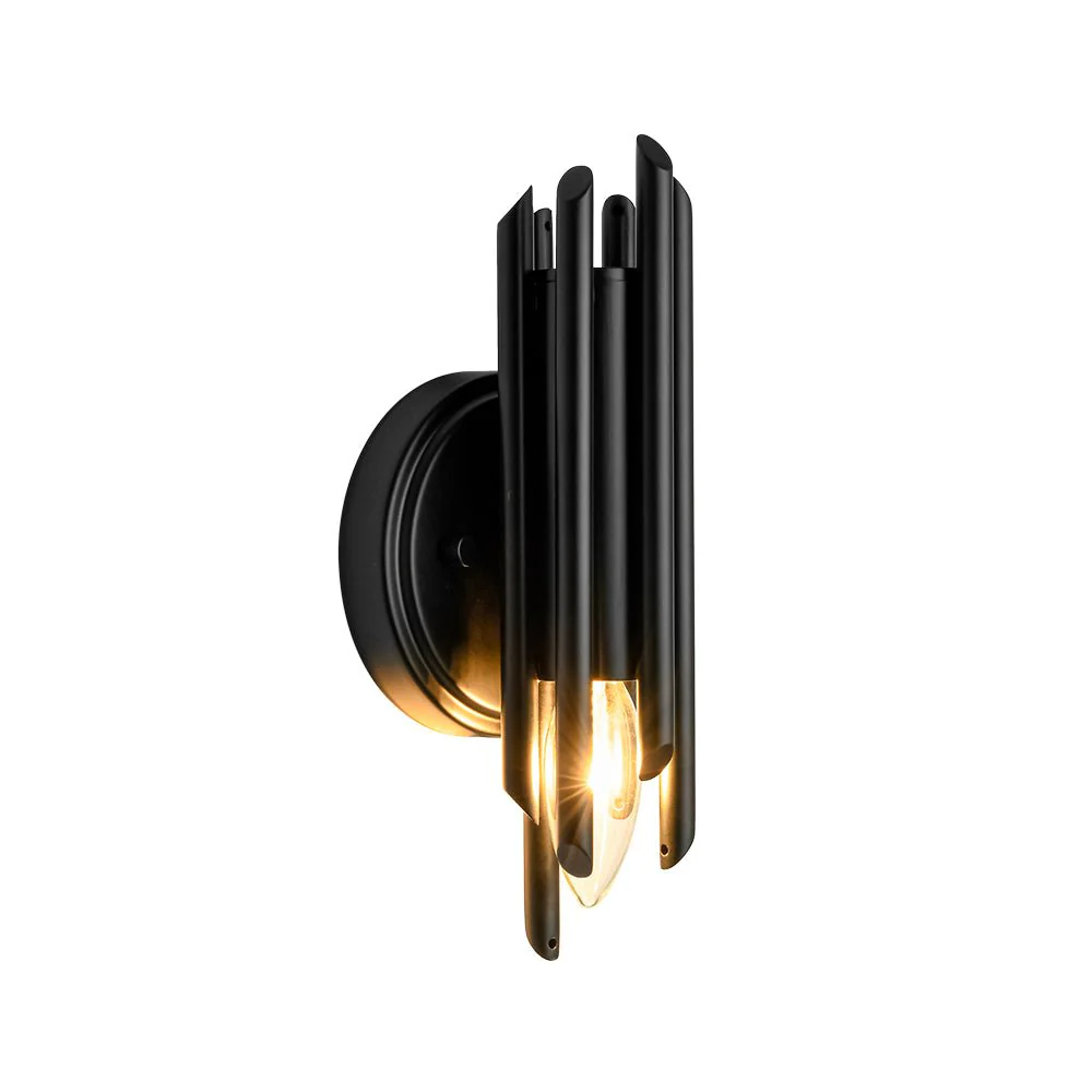 Modern Orchestral Style Trendy Cluster Tube Wall Sconce - Image 9