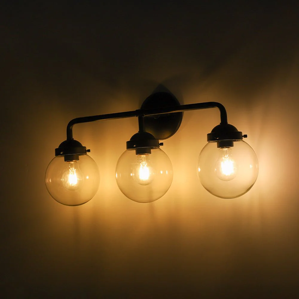 Modern Shine Opal Glass Globe Bathroom Vanity Wall Light - Image 20