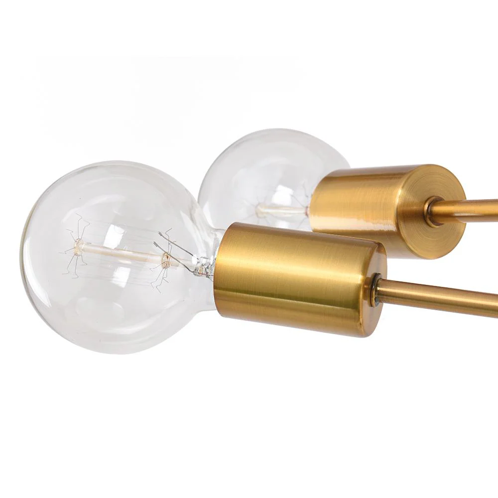 Modern Sphere Gold Sputnik Chandelier - Image 7