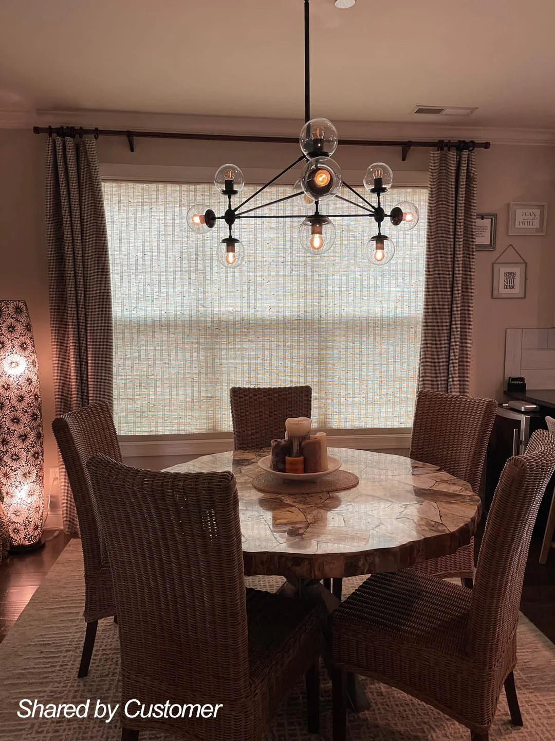 Modern Statement Geometric Chandelier - Image 4