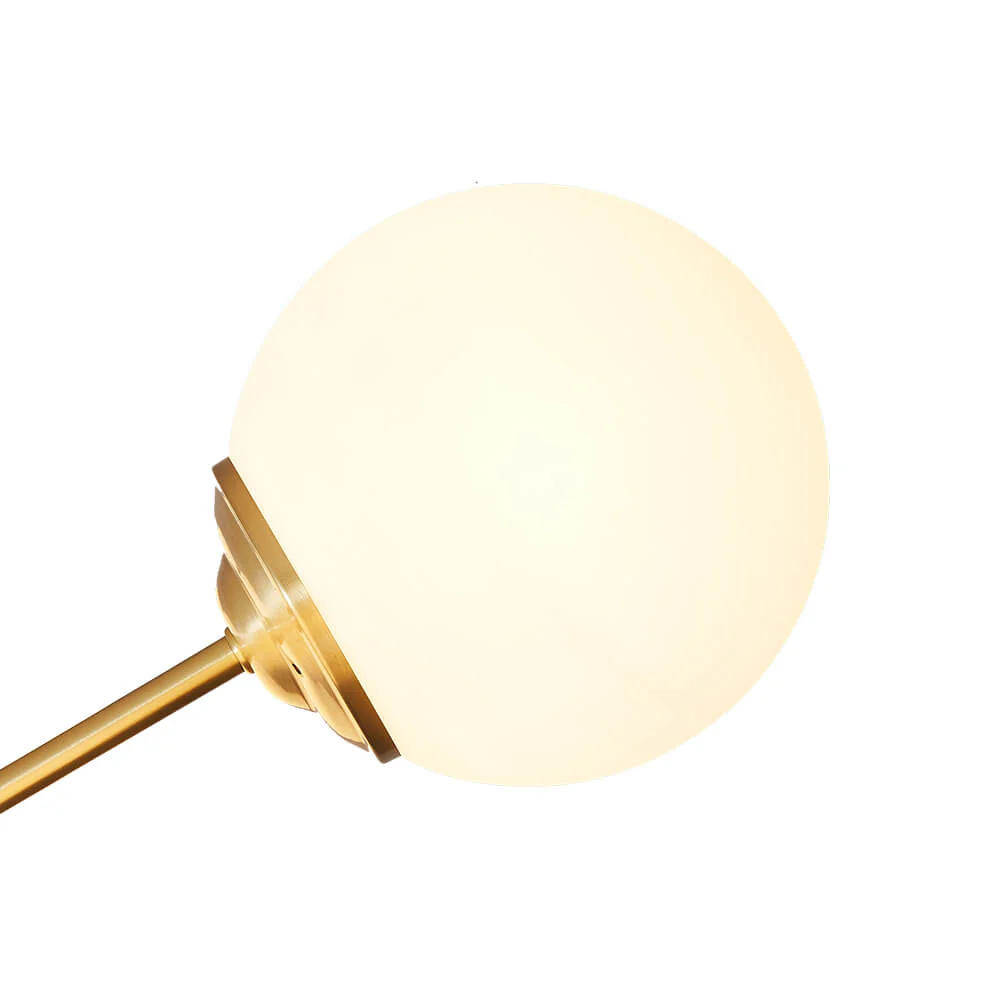 Opal Glass Globe Sputnik Chandelier - Image 14