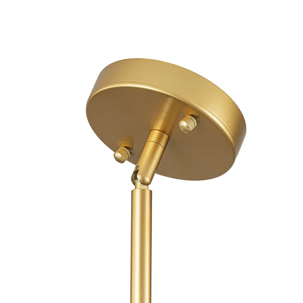 Blossom 12-Light Opal Glass Bubble Semi Flush Chandelier - Image 38