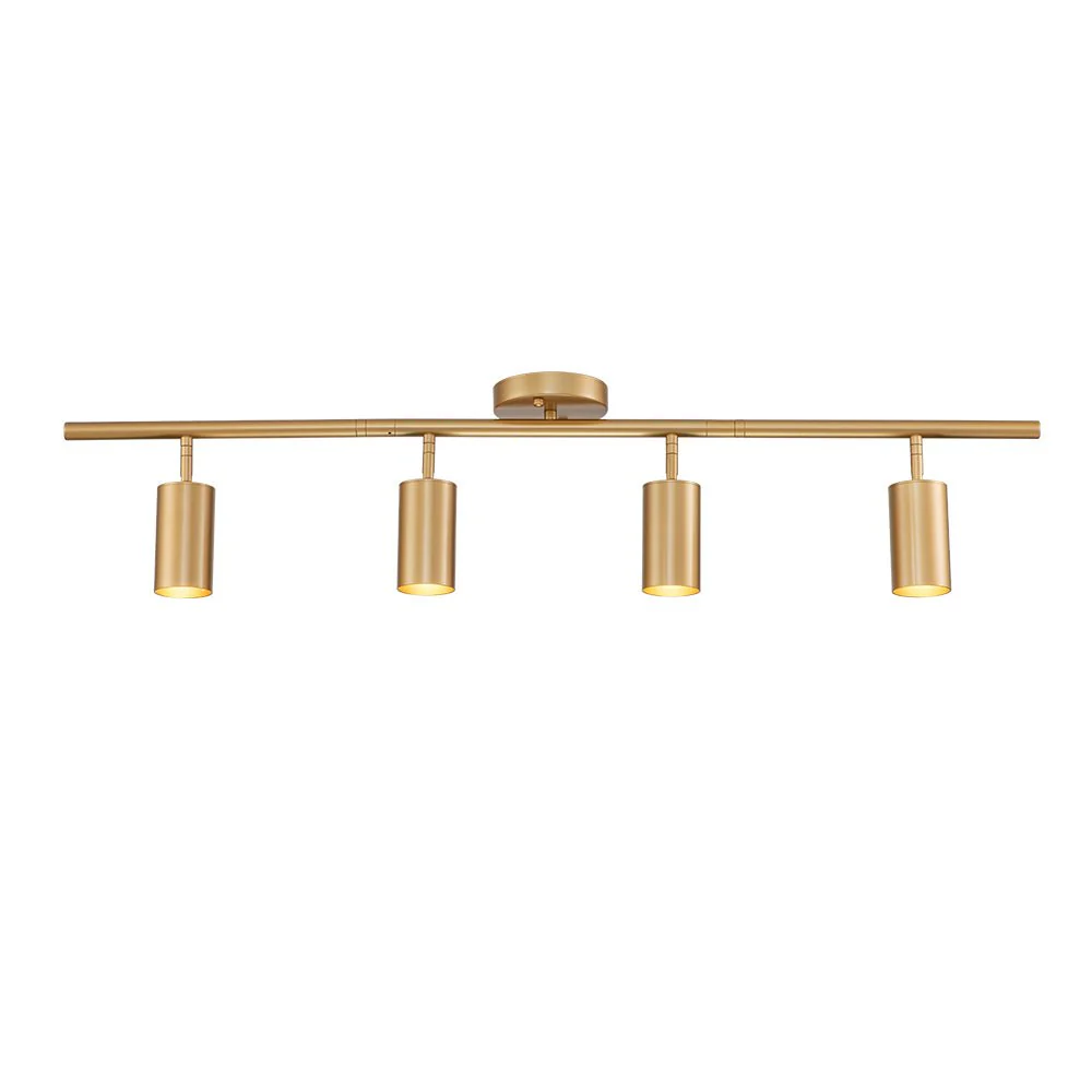 (OpenBox) Modern 4-Light Linear Semi Flush Track Light - Image 4
