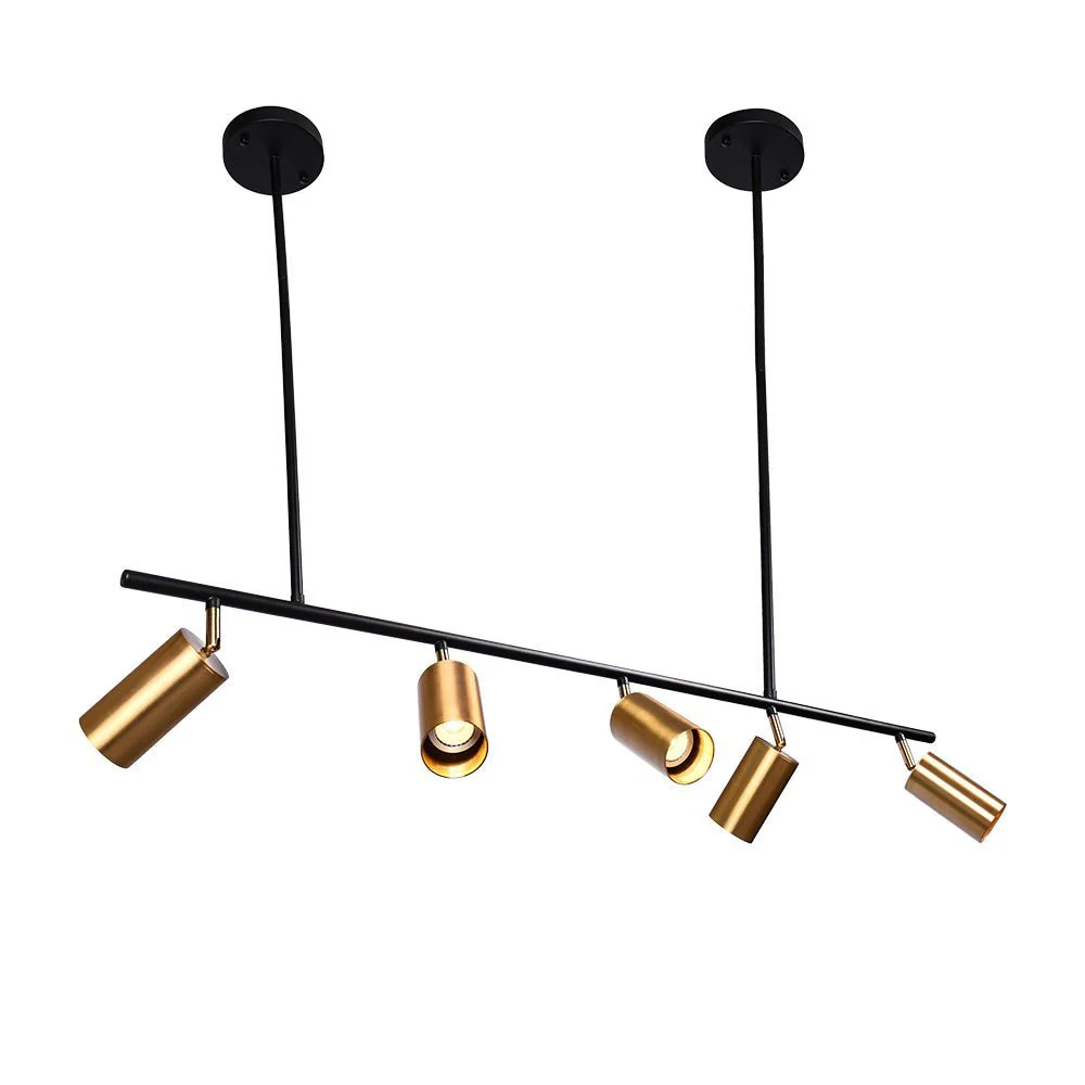 (OpenBox) Modern 5-Light Linear Semi Flush Track Light - Image 12