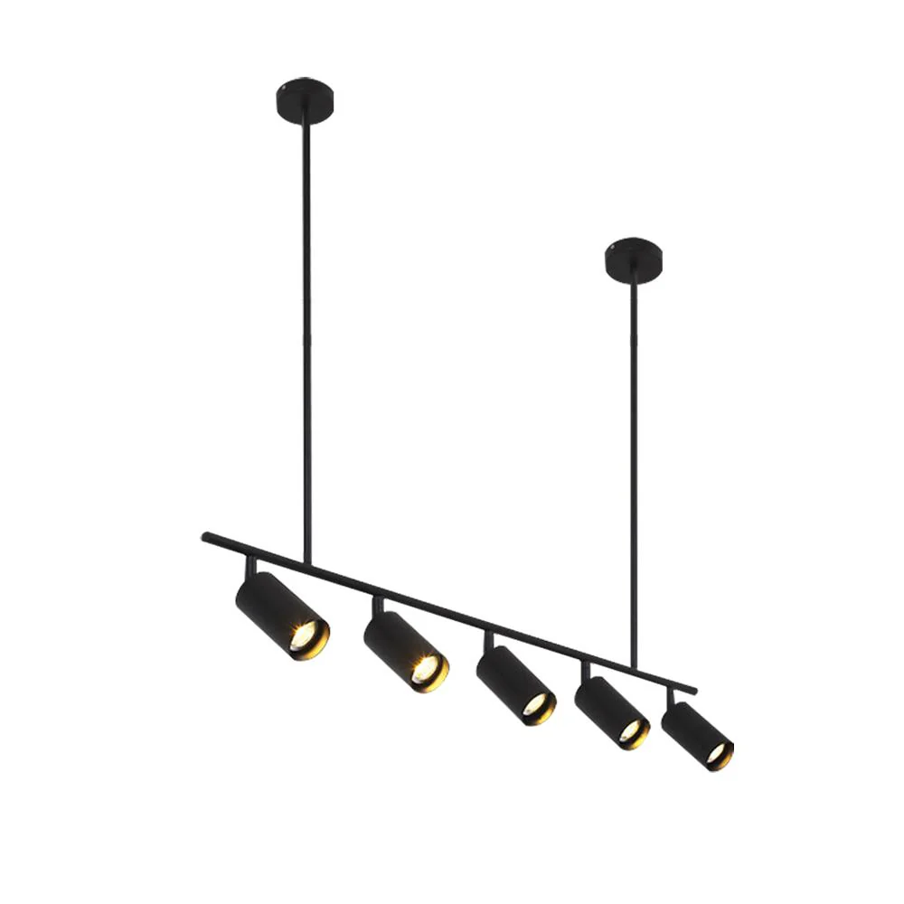 (OpenBox) Modern 5-Light Linear Semi Flush Track Light - Image 8