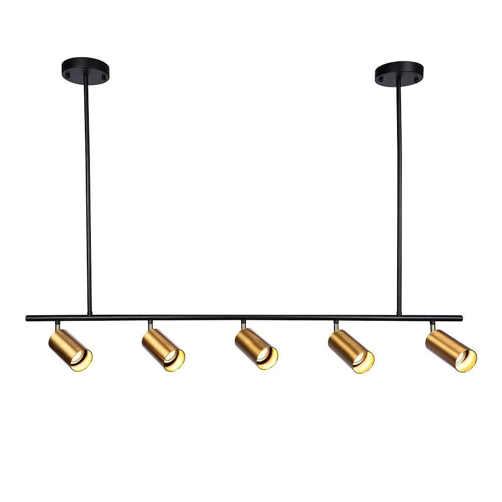 (OpenBox) Modern 5-Light Linear Semi Flush Track Light - Image 9