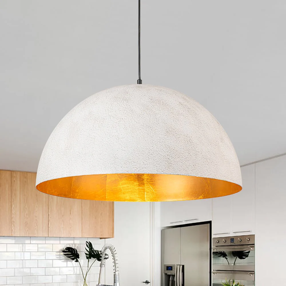 (OpenBox) Oversized Metal Dome Pendant Light - Image 19