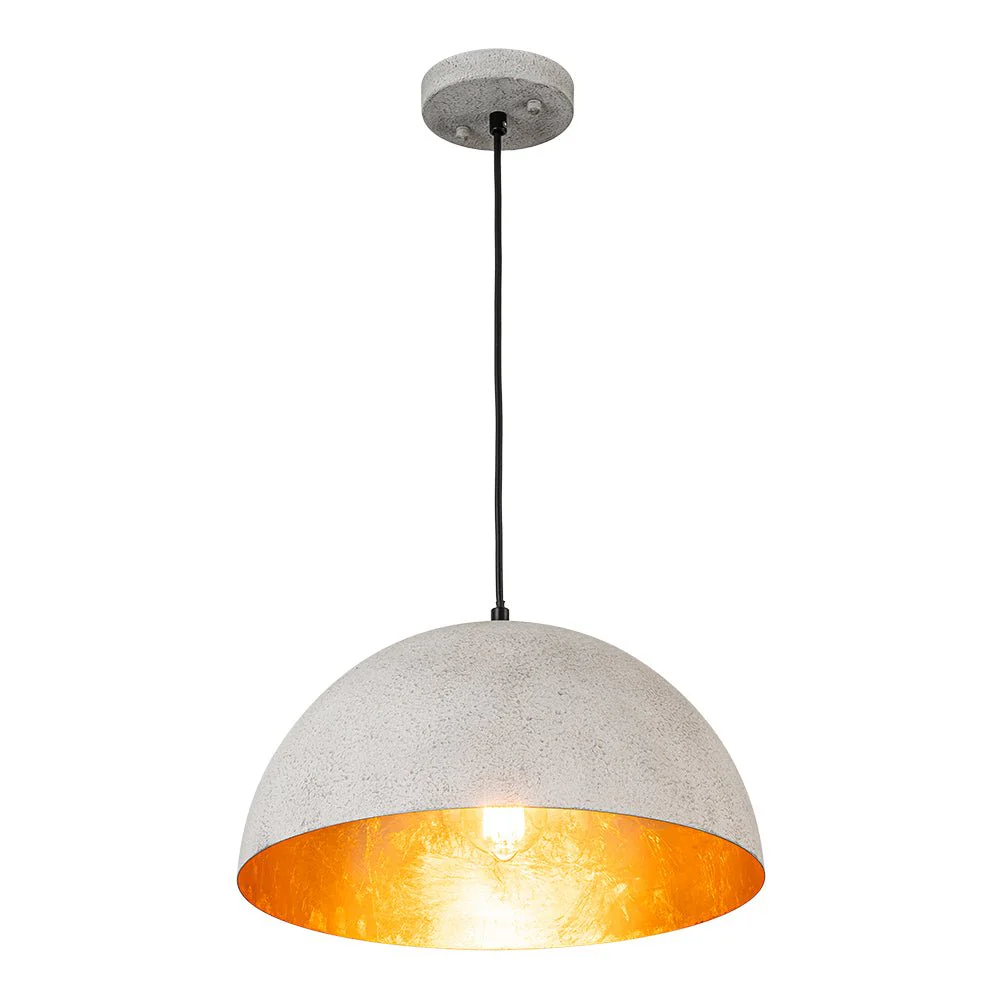 (OpenBox) Oversized Metal Dome Pendant Light - Image 33