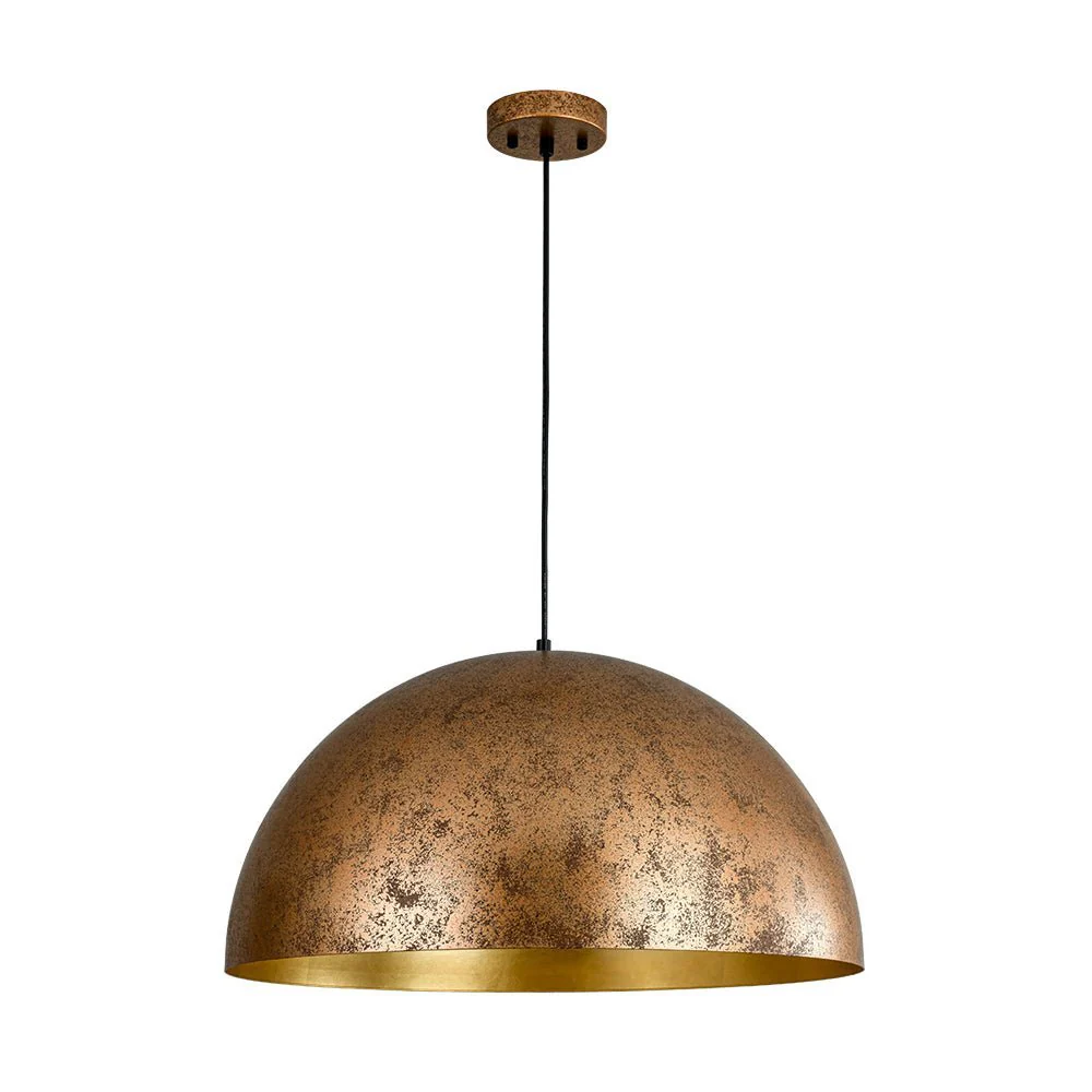 (OpenBox) Oversized Metal Dome Pendant Light - Image 35