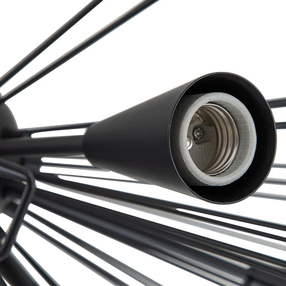 (OpenBox) 10-Light Geometric Sputnik Sunburst Chandelier - Image 8