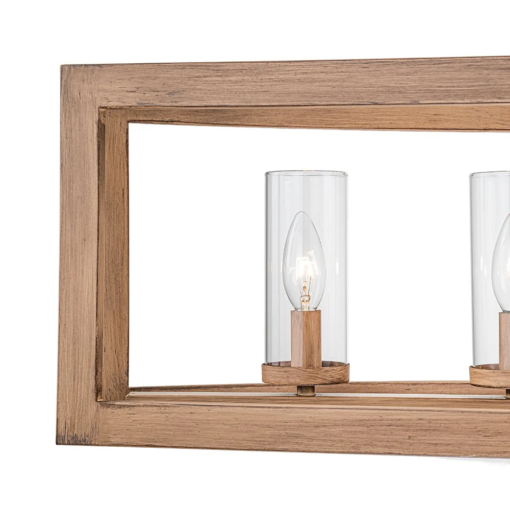 (OpenBox) 5-Light Curved Rectangle Frame Island Chandelier - Image 16