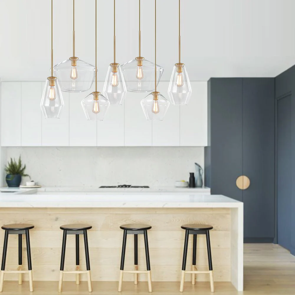(OpenBox) 7-light Cluster Kitchen Island Pendant Lighting - Image 4