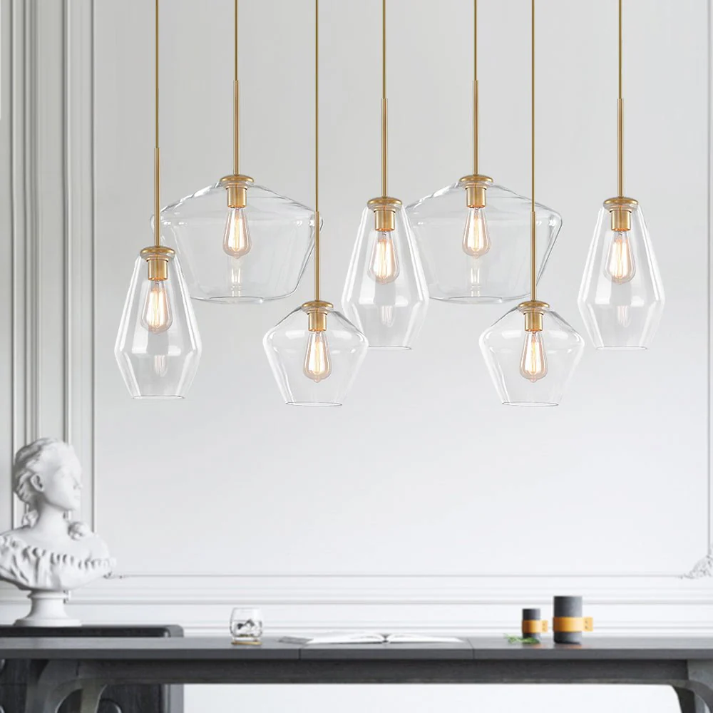 (OpenBox) 7-light Cluster Kitchen Island Pendant Lighting - Image 6