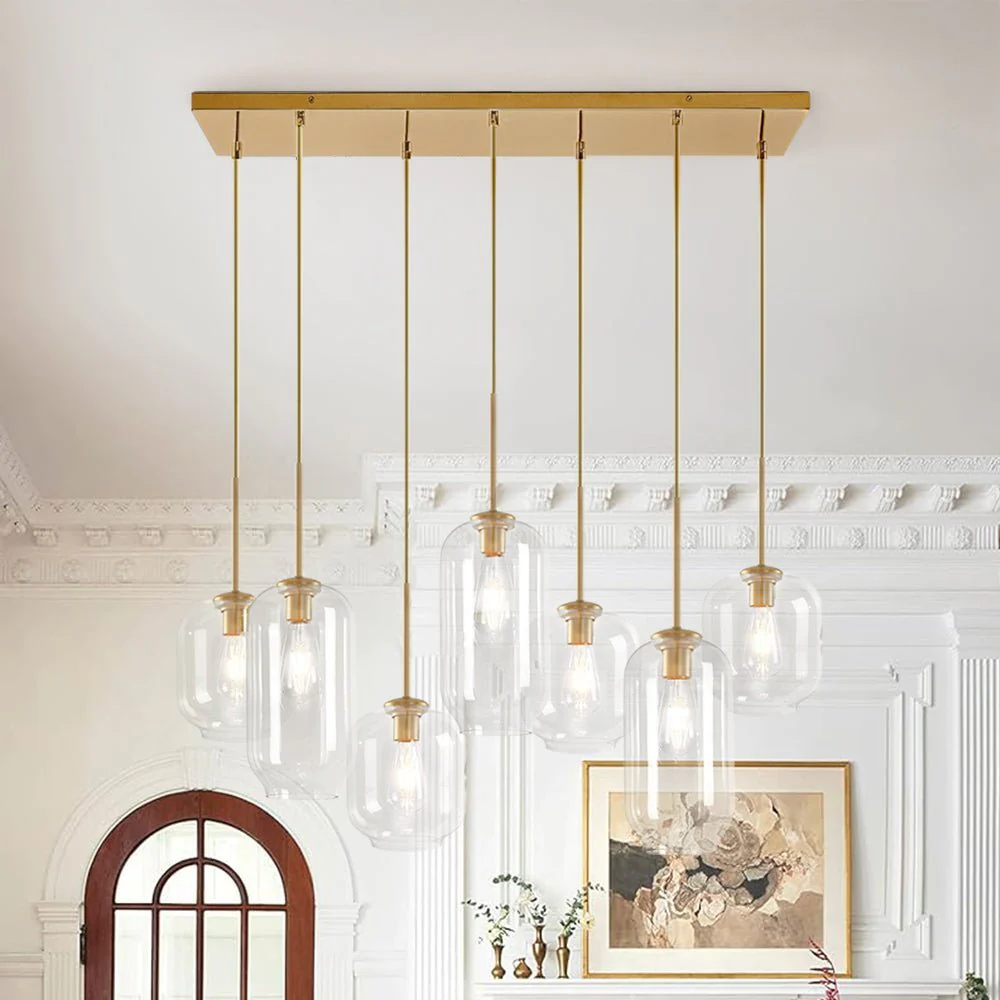 (OpenBox) 7-light Kitchen Island Cluster Pendant Chandelier - Image 13