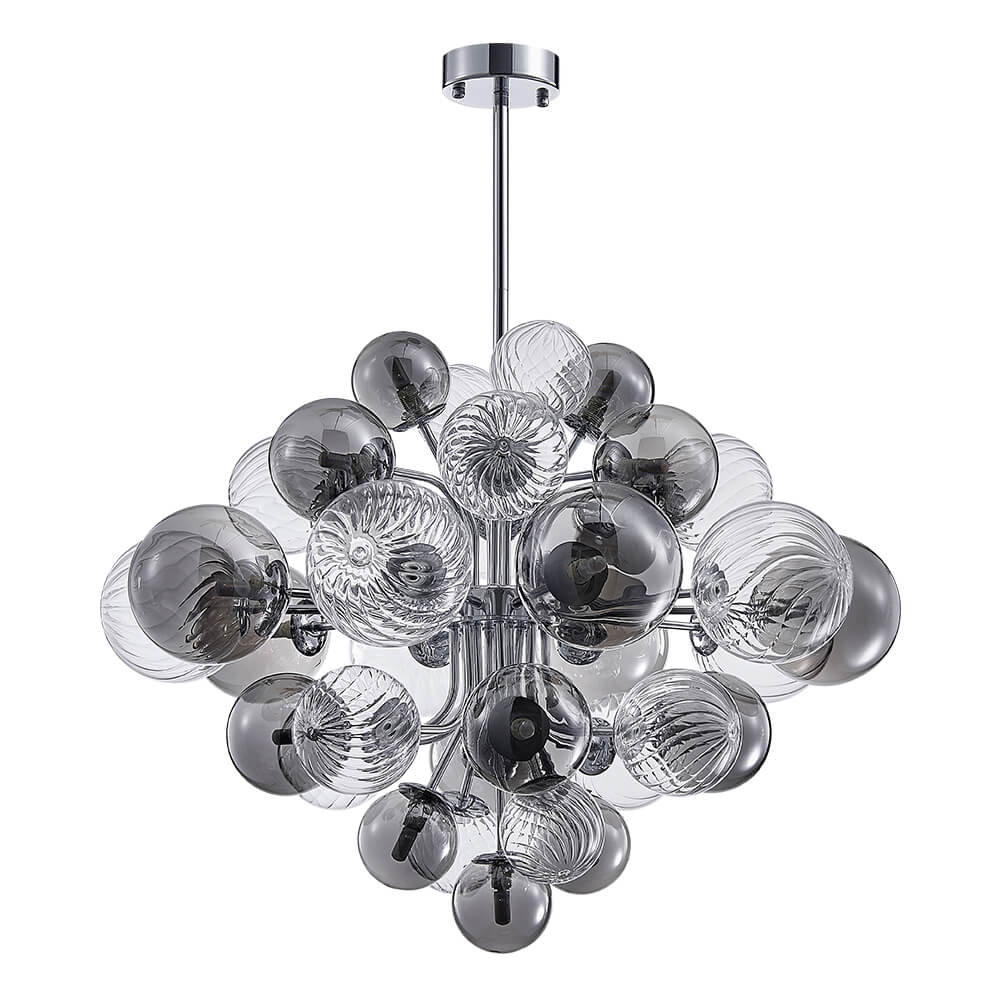 (OpenBox) Cluster Glass Globe Bubble Chandelier 23.6"/31.5" Wide Large Chandelier - Image 10