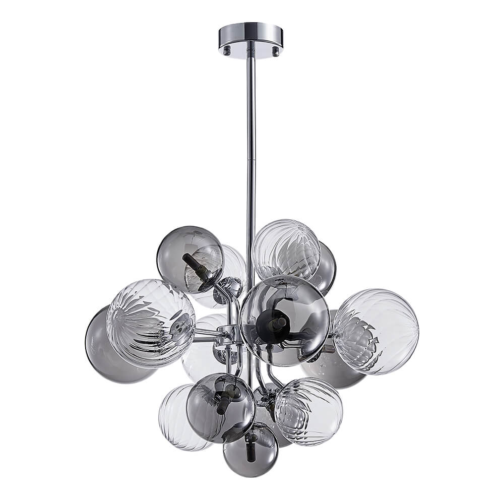 (OpenBox) Cluster Glass Globe Bubble Chandelier 23.6"/31.5" Wide Large Chandelier - Image 8